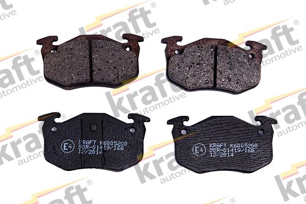 KRAFT AUTOMOTIVE 6005200 - Тормозные колодки, дисковые, комплект parts5.com