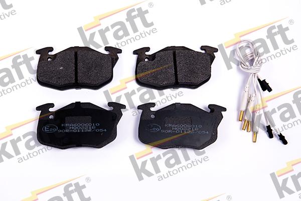 KRAFT AUTOMOTIVE 6006010 - Тормозные колодки, дисковые, комплект parts5.com