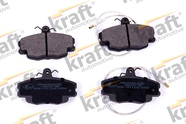 KRAFT AUTOMOTIVE 6006030 - Тормозные колодки, дисковые, комплект parts5.com