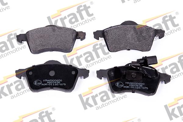 KRAFT AUTOMOTIVE 6000600 - Тормозные колодки, дисковые, комплект parts5.com