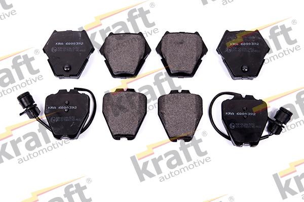 KRAFT AUTOMOTIVE 6000392 - Тормозные колодки, дисковые, комплект parts5.com