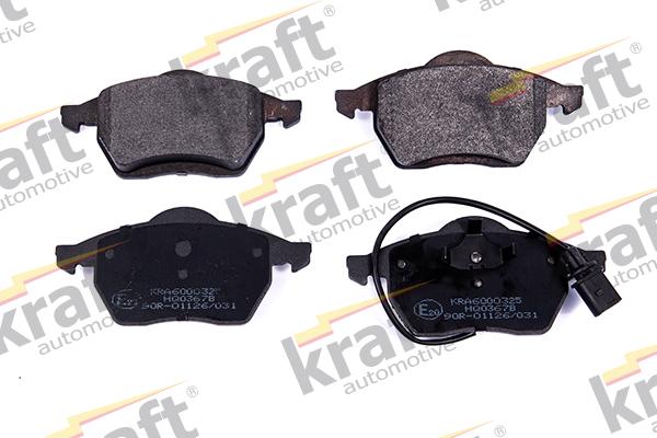 KRAFT AUTOMOTIVE 6000325 - Тормозные колодки, дисковые, комплект parts5.com