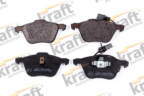 KRAFT AUTOMOTIVE 6000327 - Тормозные колодки, дисковые, комплект parts5.com