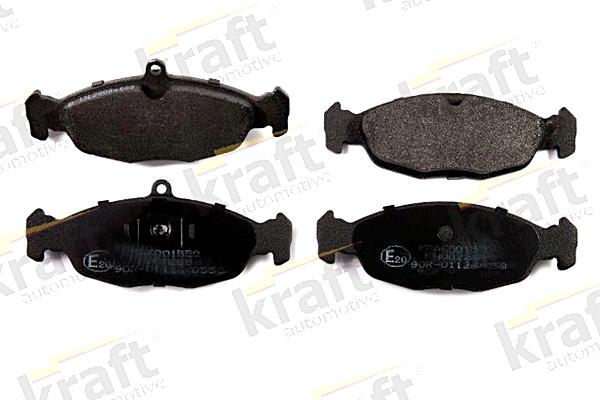 KRAFT AUTOMOTIVE 6001550 - Тормозные колодки, дисковые, комплект parts5.com