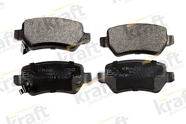 KRAFT AUTOMOTIVE 6001650 - Тормозные колодки, дисковые, комплект parts5.com