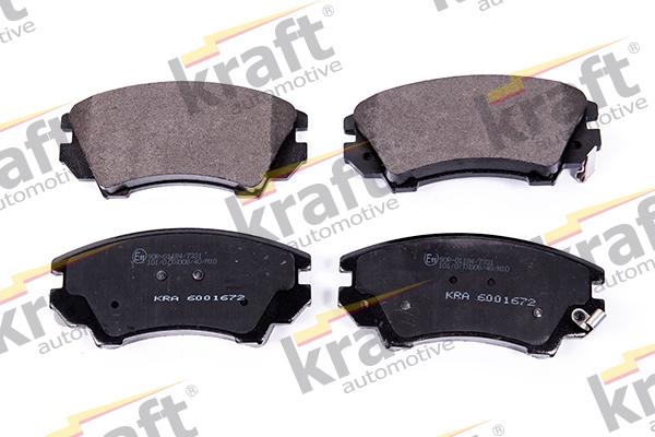 KRAFT AUTOMOTIVE 6001672 - Тормозные колодки, дисковые, комплект parts5.com