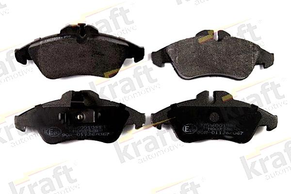 KRAFT AUTOMOTIVE 6001091 - Тормозные колодки, дисковые, комплект parts5.com