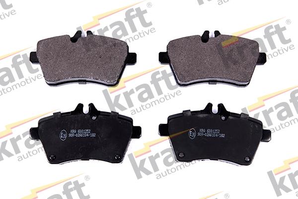 KRAFT AUTOMOTIVE 6001252 - Тормозные колодки, дисковые, комплект parts5.com