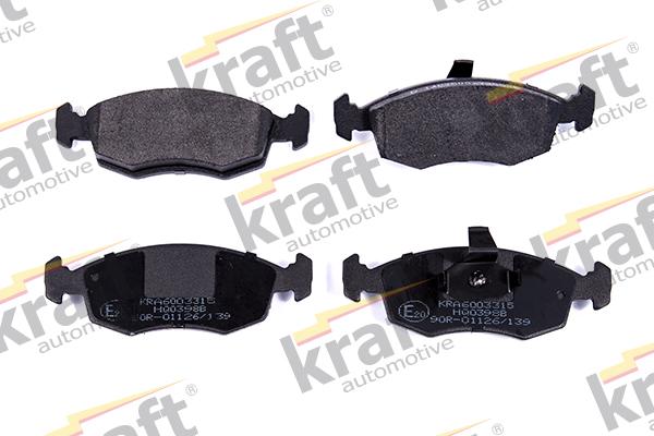 KRAFT AUTOMOTIVE 6003315 - Тормозные колодки, дисковые, комплект parts5.com