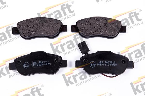 KRAFT AUTOMOTIVE 6003317 - Тормозные колодки, дисковые, комплект parts5.com