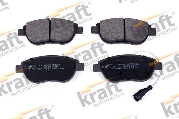 KRAFT AUTOMOTIVE 6003322 - Тормозные колодки, дисковые, комплект parts5.com