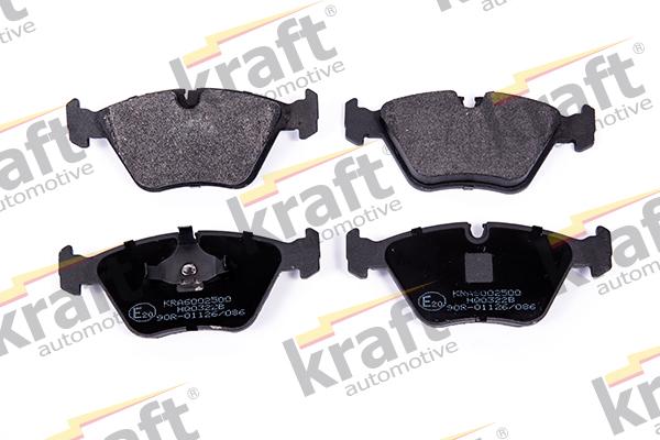 KRAFT AUTOMOTIVE 6002500 - Тормозные колодки, дисковые, комплект parts5.com