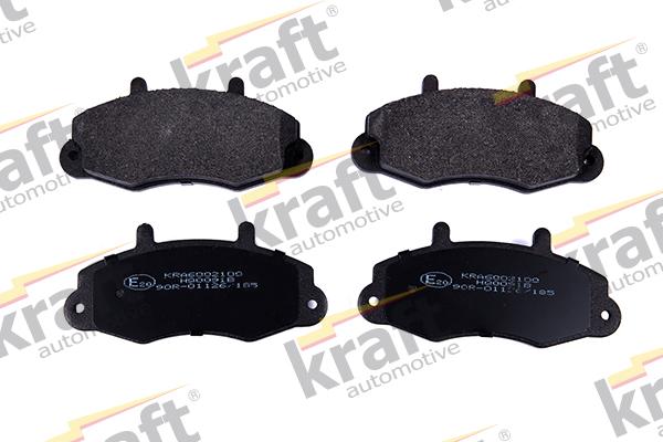 KRAFT AUTOMOTIVE 6002100 - Тормозные колодки, дисковые, комплект parts5.com