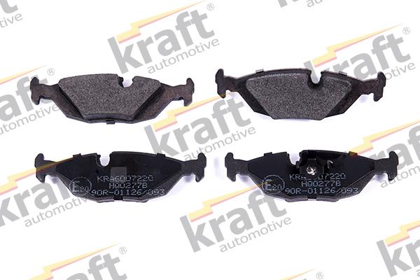 KRAFT AUTOMOTIVE 6007220 - Тормозные колодки, дисковые, комплект parts5.com