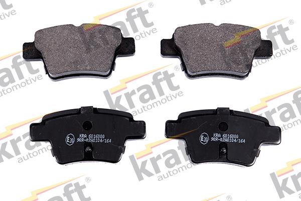 KRAFT AUTOMOTIVE 6016000 - Тормозные колодки, дисковые, комплект parts5.com