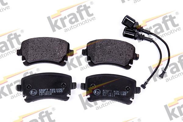 KRAFT AUTOMOTIVE 6010907 - Тормозные колодки, дисковые, комплект parts5.com