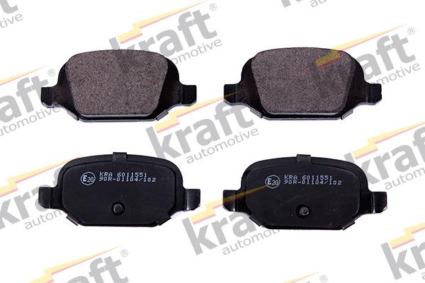 KRAFT AUTOMOTIVE 6011551 - Тормозные колодки, дисковые, комплект parts5.com