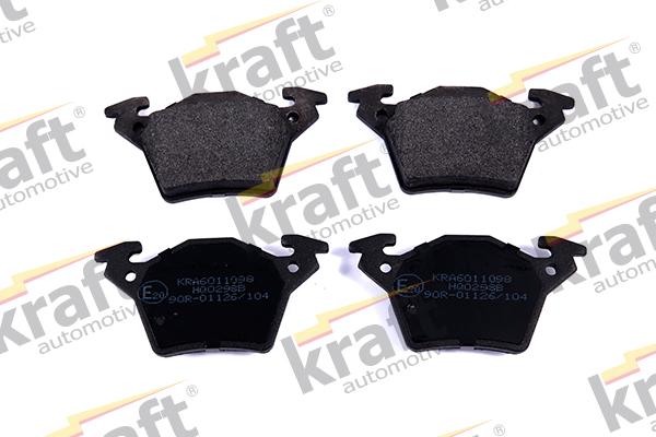 KRAFT AUTOMOTIVE 6011098 - Тормозные колодки, дисковые, комплект parts5.com