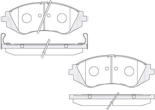 KSH EUROPE 1850.0058012 - Тормозные колодки, дисковые, комплект parts5.com