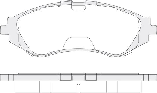 KSH EUROPE 1850.0058141 - Тормозные колодки, дисковые, комплект parts5.com