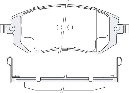 KSH EUROPE 1850.0058125 - Brake Pad Set, disc brake parts5.com