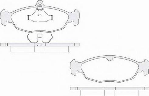 KSH EUROPE 1850.0058158 - Тормозные колодки, дисковые, комплект parts5.com