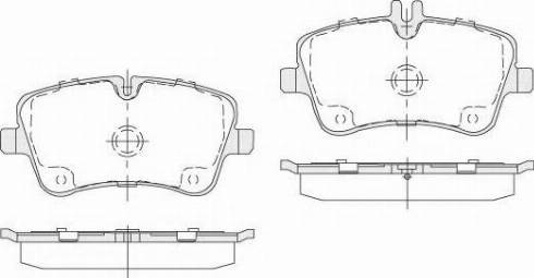 KSH EUROPE 1850.0058210 - Тормозные колодки, дисковые, комплект parts5.com