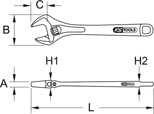 KS Tools BT593830 - Съемник, шестерня распределительного вала parts5.com