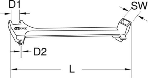 KS Tools BT672100 - Монтажный инструмент, сайлентблок parts5.com