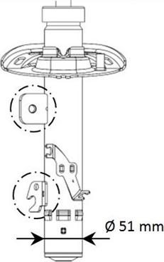 KYB 339708 - Амортизатор parts5.com