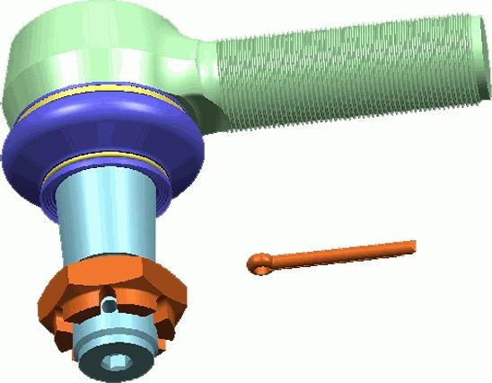 Lemförder 12280 04 - Наконечник рулевой тяги, шарнир parts5.com