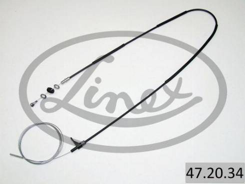 Linex 47.20.34 - Cable del acelerador parts5.com