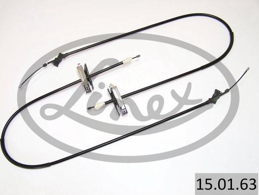 Linex 15.01.63 - Тросик, cтояночный тормоз parts5.com