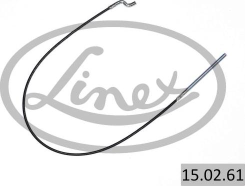 Linex 15.02.61 - Тросик, cтояночный тормоз parts5.com