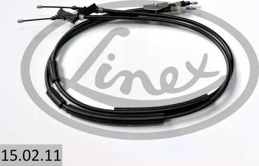 Linex 15.02.11 - Тросик, cтояночный тормоз parts5.com