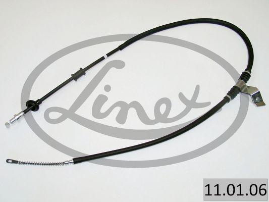 Linex 11.01.06 - Тросик, cтояночный тормоз parts5.com