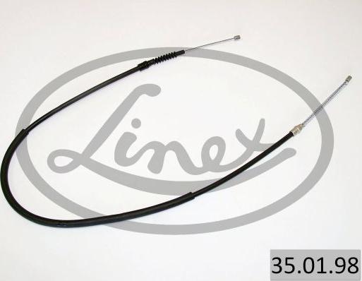 Linex 35.01.98 - Cable, parking brake parts5.com