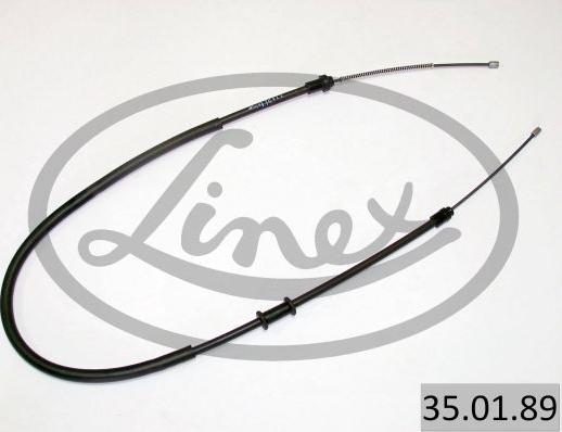 Linex 35.01.89 - Тросик, cтояночный тормоз parts5.com