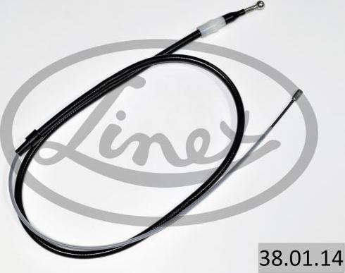 Linex 38.01.14 - Тросик, cтояночный тормоз parts5.com