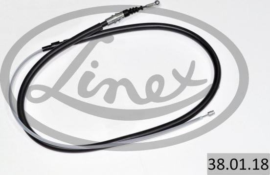 Linex 38.01.18 - Тросик, cтояночный тормоз parts5.com