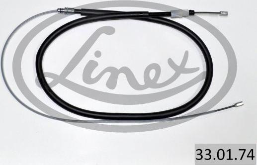 Linex 33.01.74 - Тросик, cтояночный тормоз parts5.com