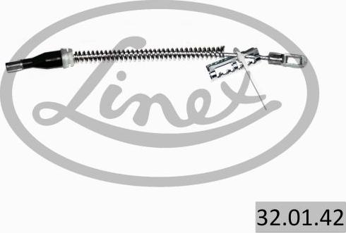 Linex 32.01.42 - Тросик, cтояночный тормоз parts5.com