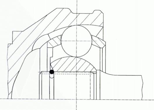 Löbro 304327 - Шарнирный комплект, ШРУС, приводной вал parts5.com