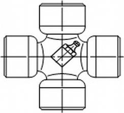 Löbro U 901 - Joint, steering column parts5.com