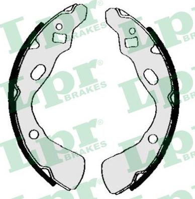 LPR 05680 - Brake Shoe Set parts5.com