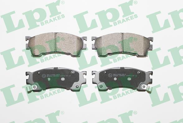 LPR 05P559 - Тормозные колодки, дисковые, комплект parts5.com