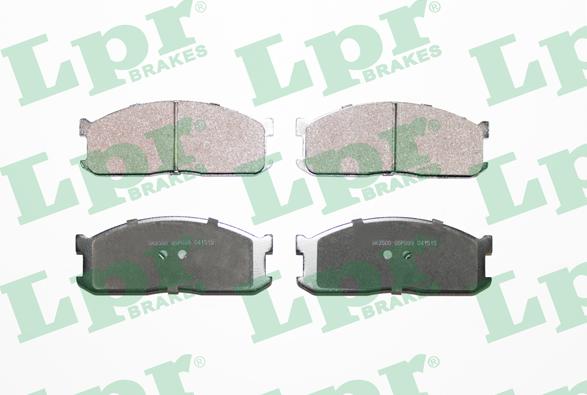 LPR 05P039 - Brake Pad Set, disc brake parts5.com