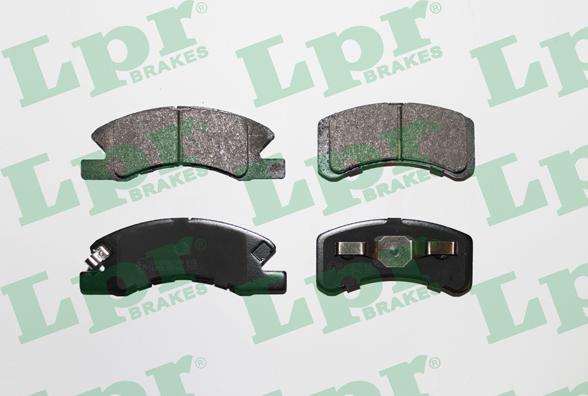 LPR 05P1443 - Тормозные колодки, дисковые, комплект parts5.com