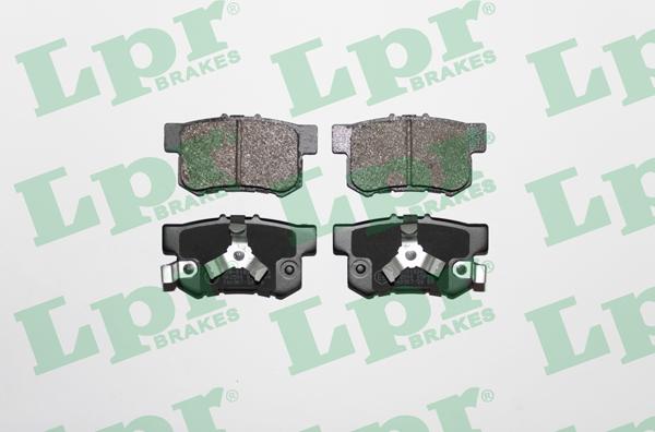 LPR 05P1404 - Тормозные колодки, дисковые, комплект parts5.com