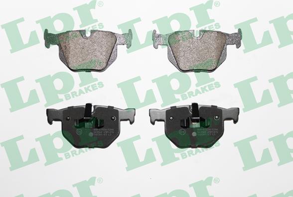 LPR 05P1476 - Тормозные колодки, дисковые, комплект parts5.com